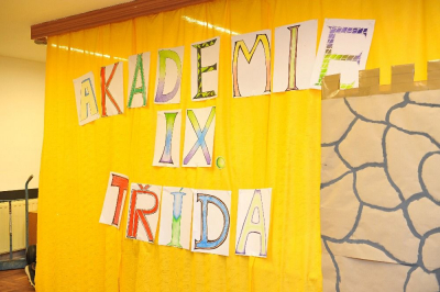 Vítání prvňáčků a akademie IX. třídy